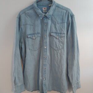 Levi's Shirt Style Jeans Rétro Lightweight XL Women